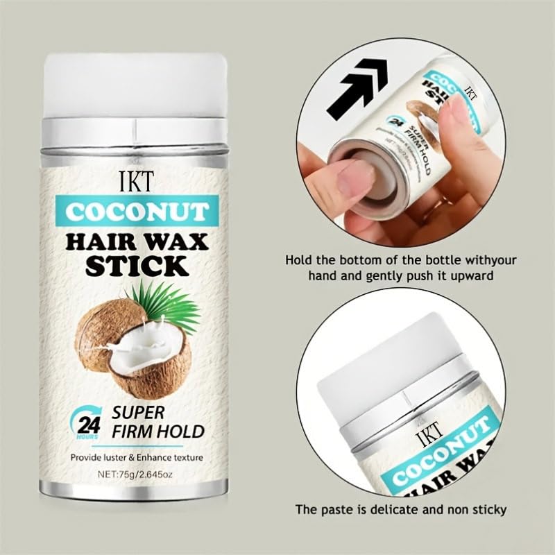 Hair Wax Stick, Wax Stick for Hair(2.7 Ounce)