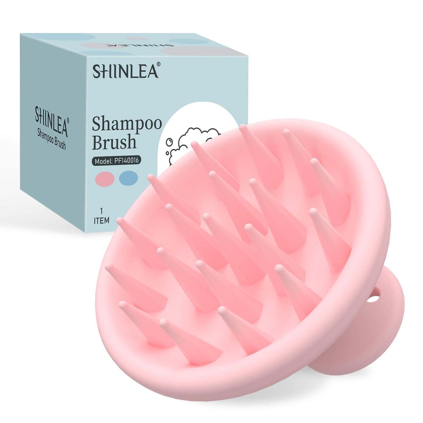 SHINLEA Silicone Scalp Massager Shampoo Brush