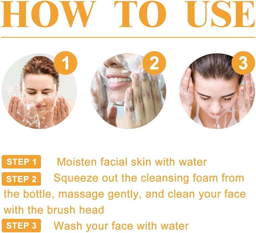 tropame 1Pcs Turmeric Facial Cleanser,Urmeric Facial Cleanser