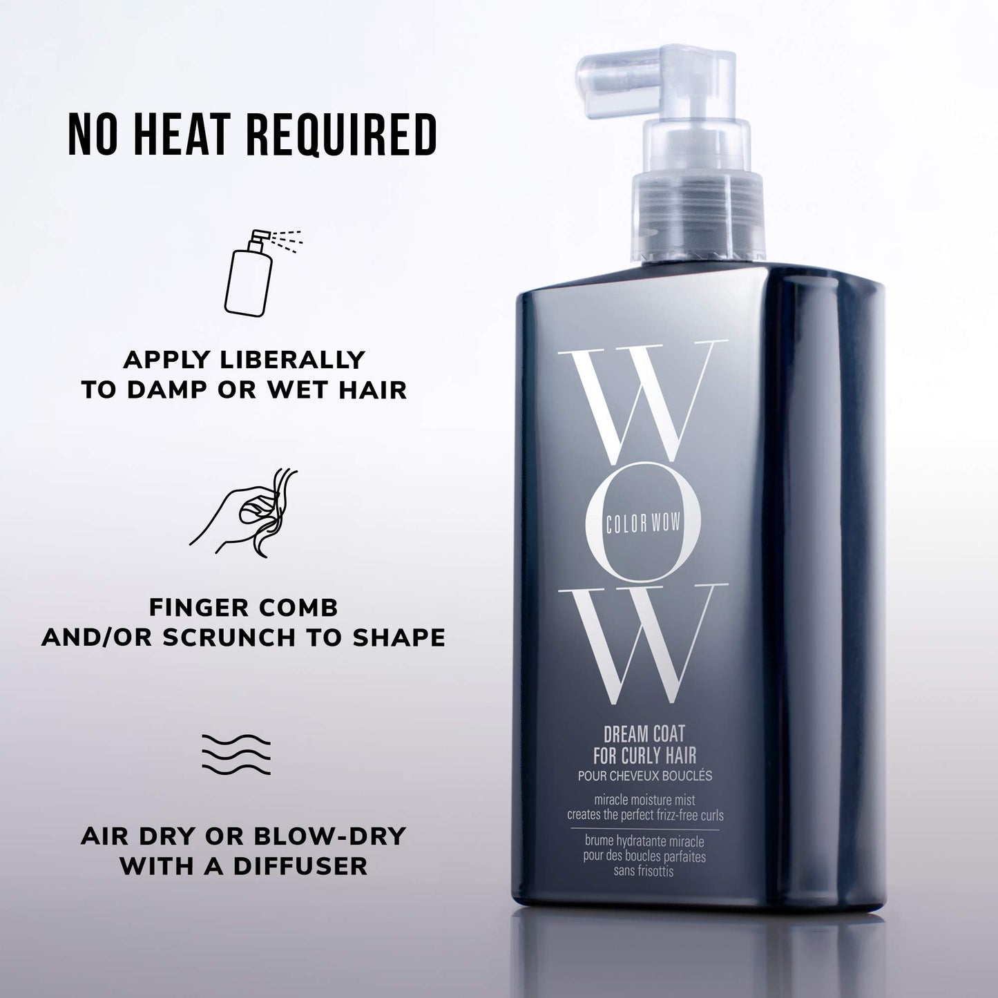 COLOR WOW Dream Coat for Curly Hair, 2.5 fl oz