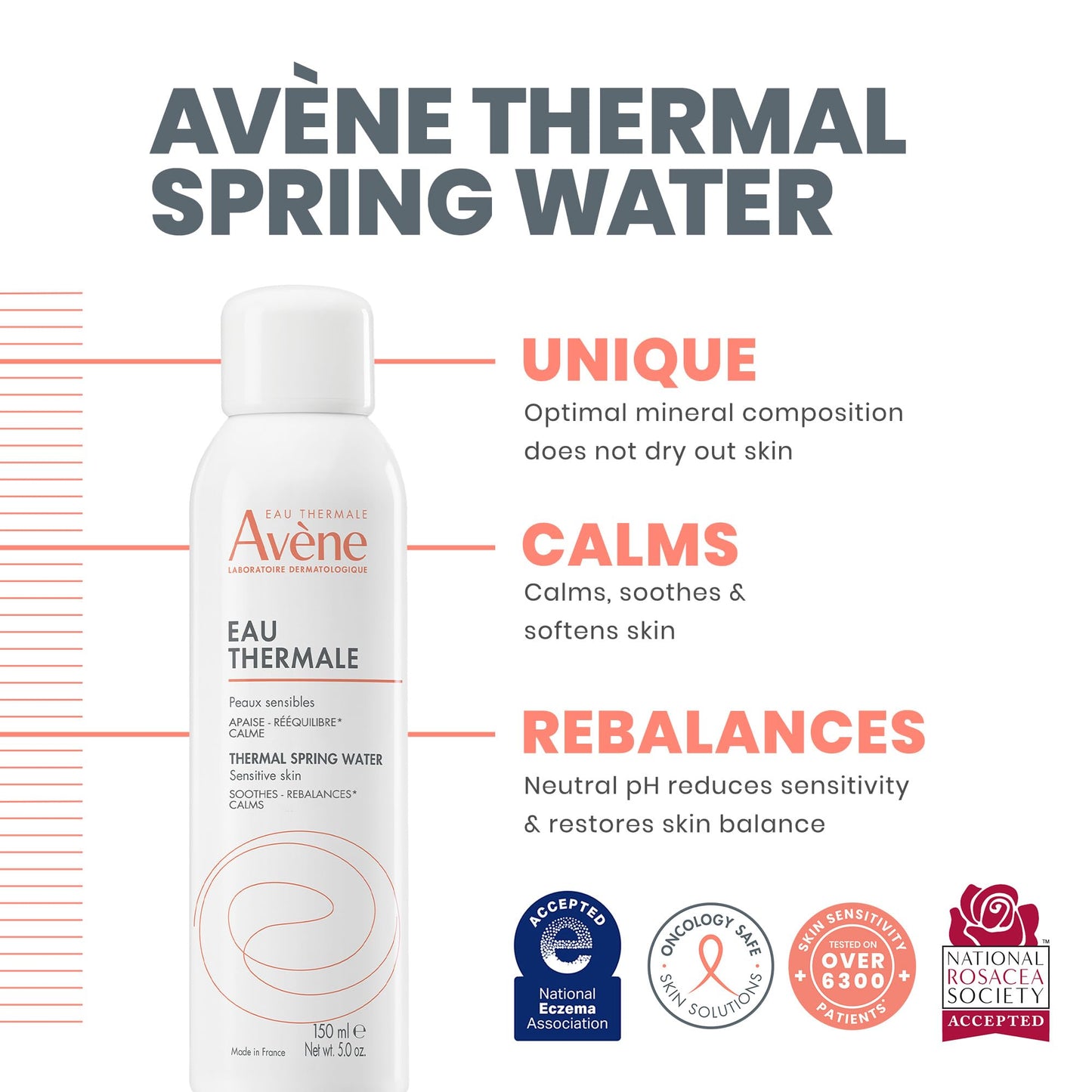 Avène Thermal Spring Water, 5 Fl Oz