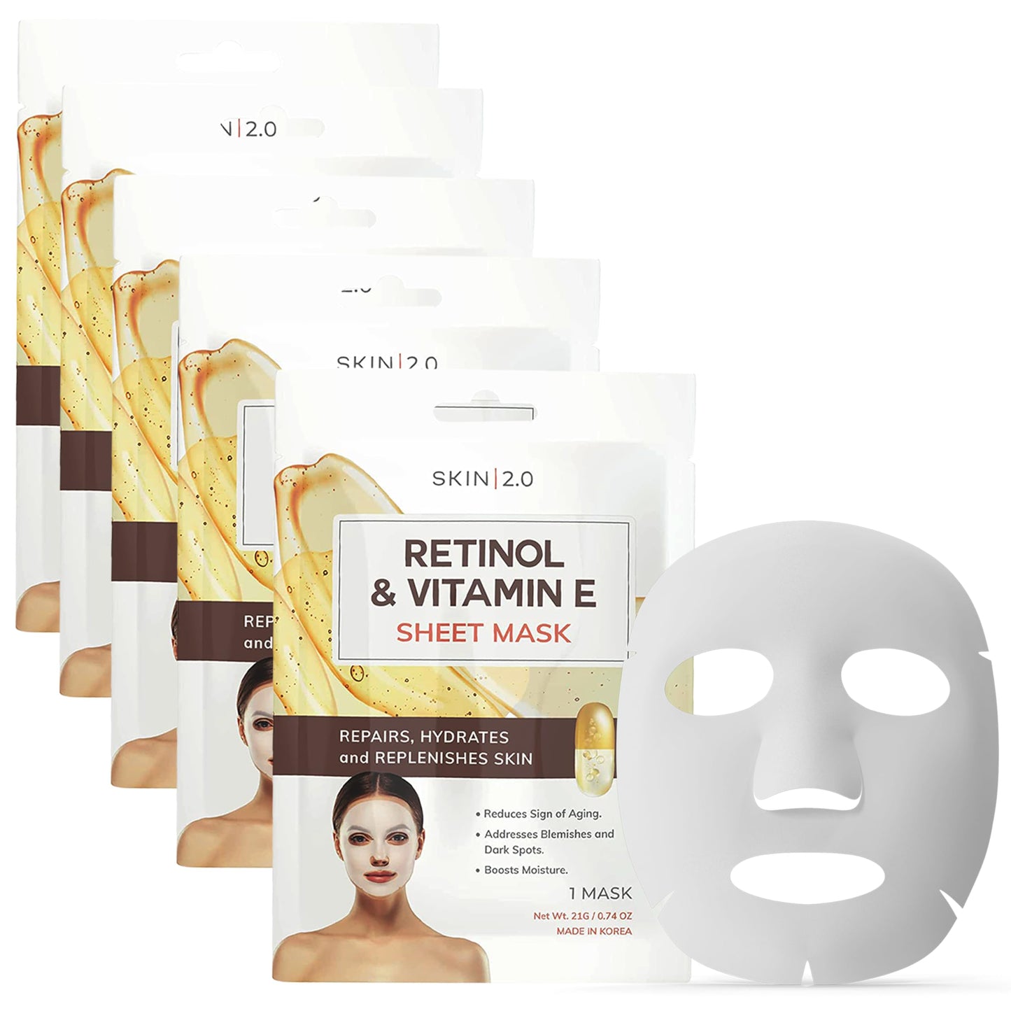 Skin 2.0 Hyaluronic Acid & Collagen Sheet Mask