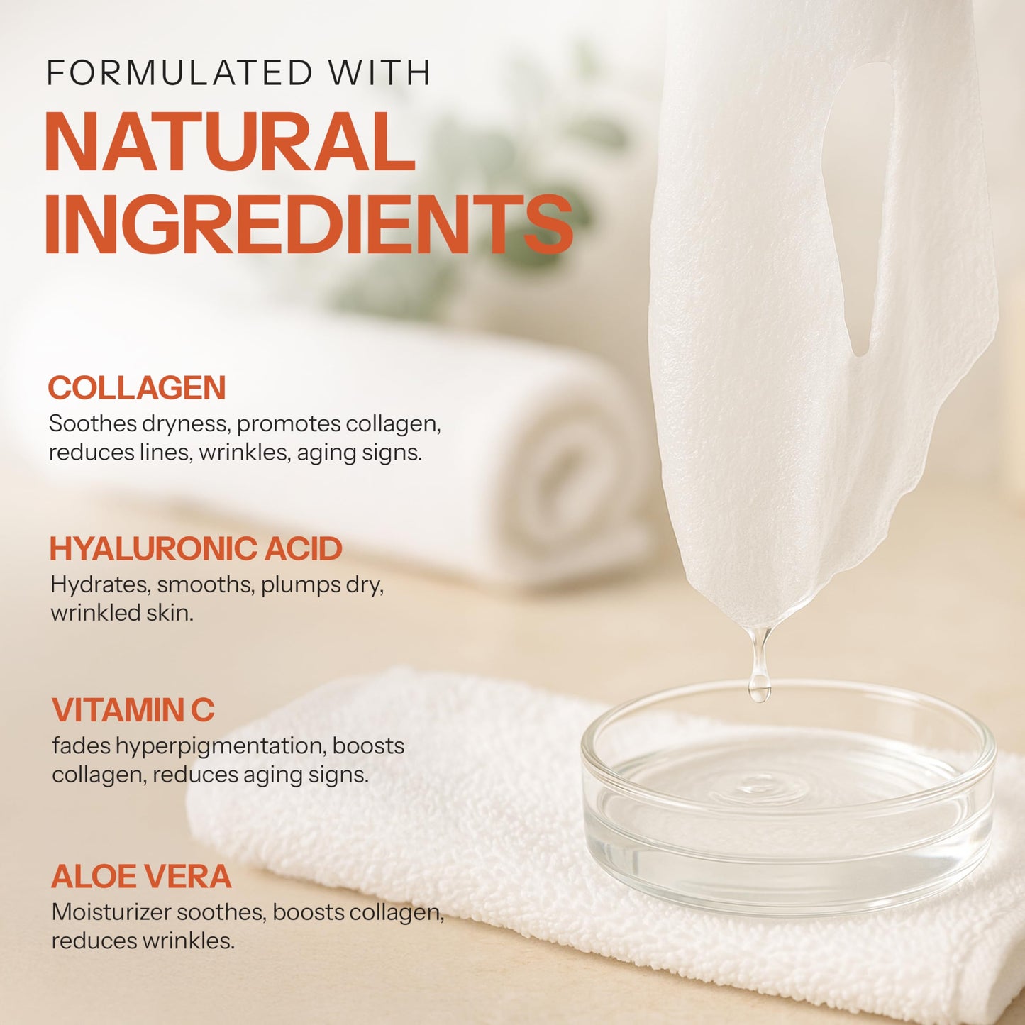 Skin 2.0 Hyaluronic Acid & Collagen Sheet Mask