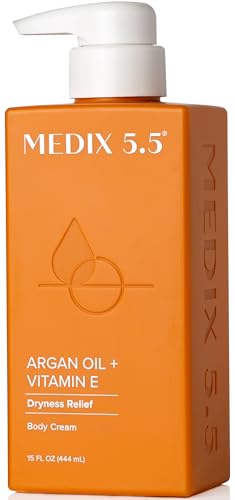 Medix 5.5 Argan Oil Cream W/Vitamin E Anti Aging Skin Care Moisturizer 15 Fl Oz